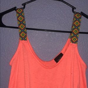 Corral Rue 21 Tribal Strapped Tank/Crop Top